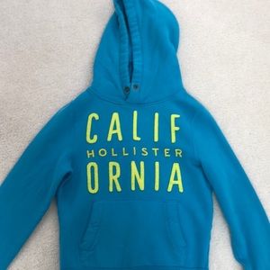 Blue Hollister Hoodie